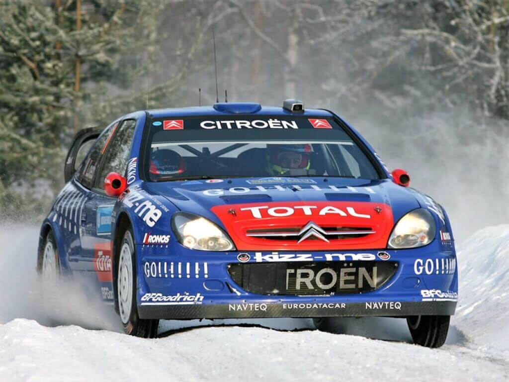 Citroen XSARA WRC driven by Sébastien LOEB, Citele Industrie Automobile Competition