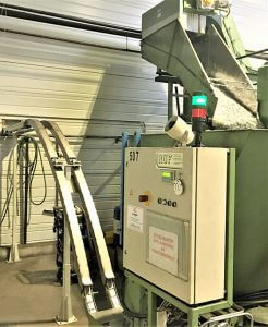 compacteur à briquettes SICTA (copeaux d'aluminium compactés prêts à être refondus)